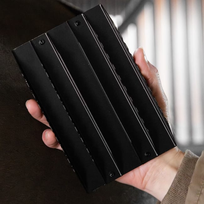 Grooming Deluxe Steel Curry Comb