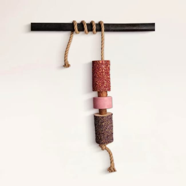 Grooming Deluxe Wooden Relax Horse Toy with Salt lick