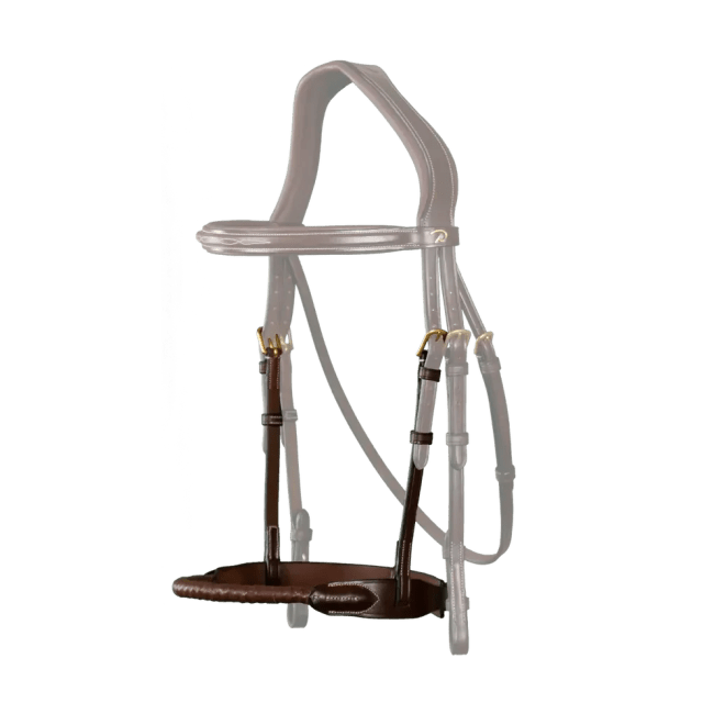 Dyon Leather Covered Rope Noseband D Collection