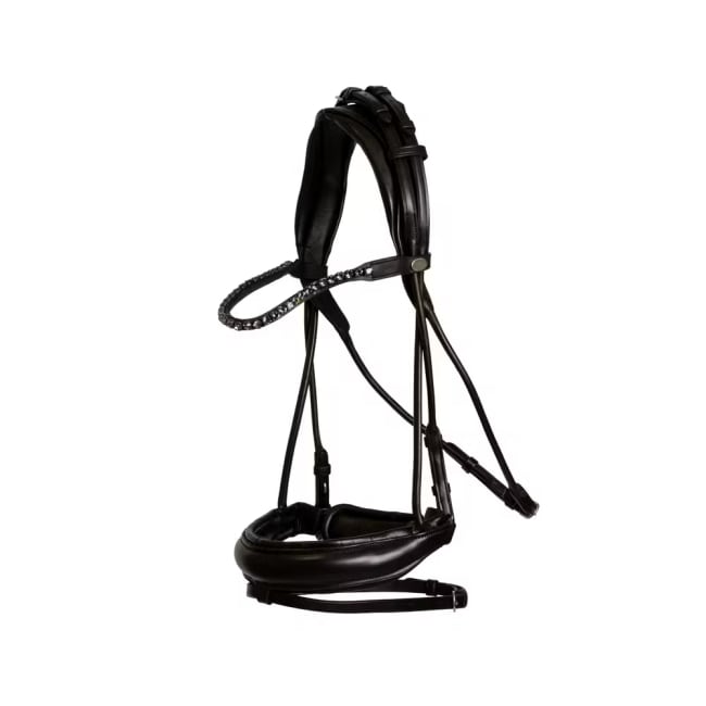 Dyon Round With Large Noseband Bridle Soft Leather Collection