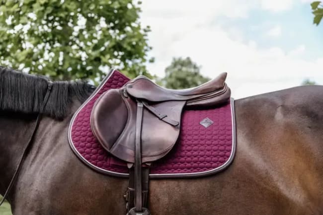 Kentucky Saddle Pad Classic Leather Jumping