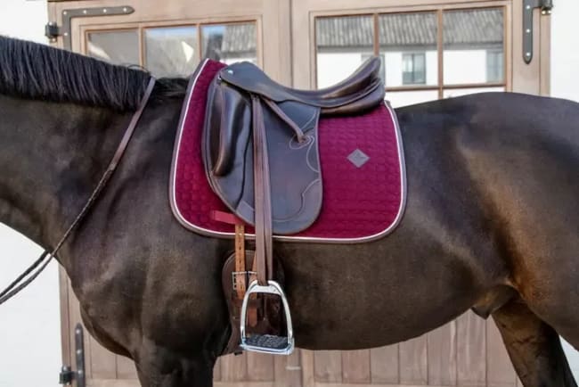 Kentucky Saddle Pad Classic Leather Dressage