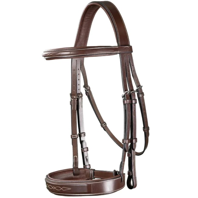 Dyon Wide Noseband Hunter Bridle US Collection