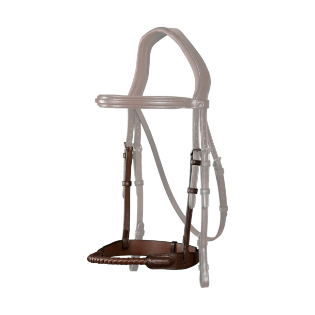 Dyon Leather Covered Rope Noseband New English Collection