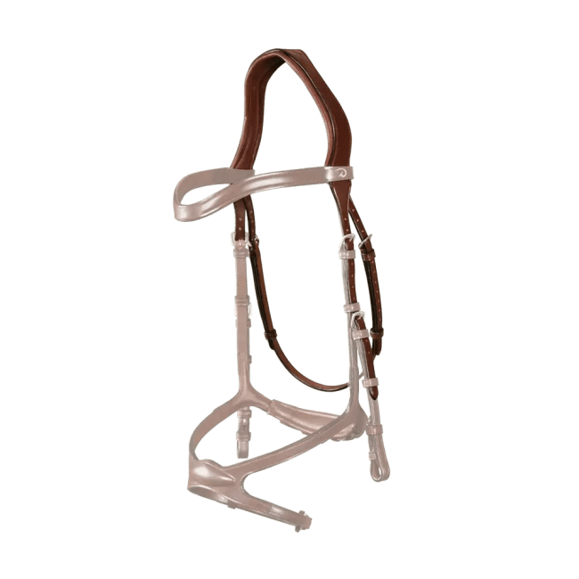 Dyon 1-strap Headpiece with throat latch New English Collection