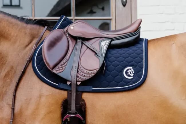 Kentucky Saddle Pad Onion Quilt 3D Logo Jumping