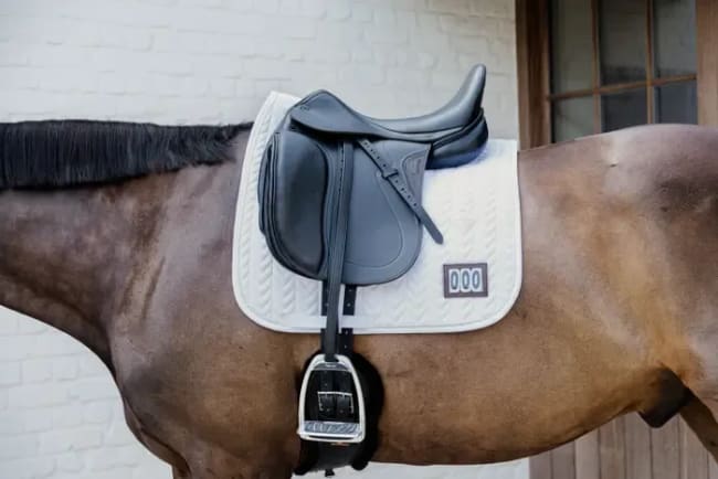 Kentucky Saddle Pad Fishbone Competiton w/ 2 Numbers Dressage