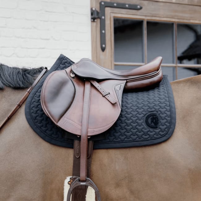 Kentucky Saddle Pad Plaited 3D Logo Jumping