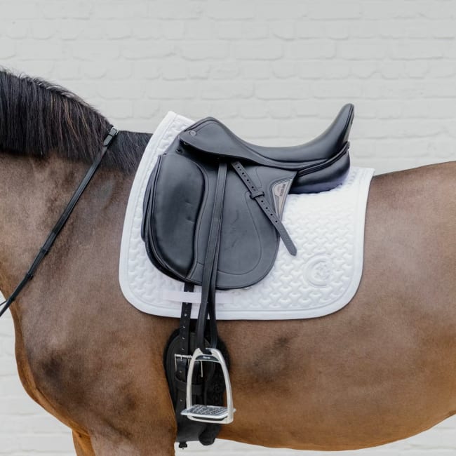 Kentucky Saddle Pad Plaited 3D Logo Dressage