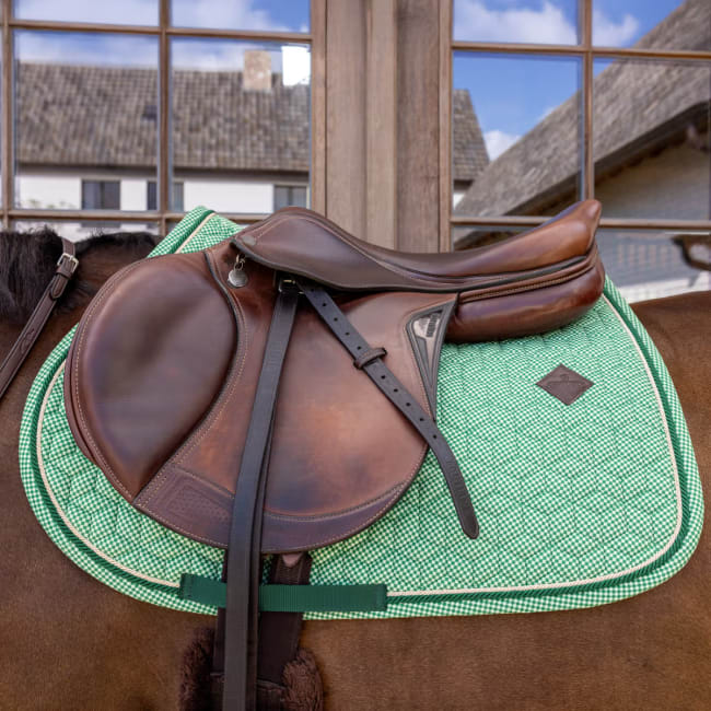 Kentucky Saddle Pad Velvet Printing Jumping