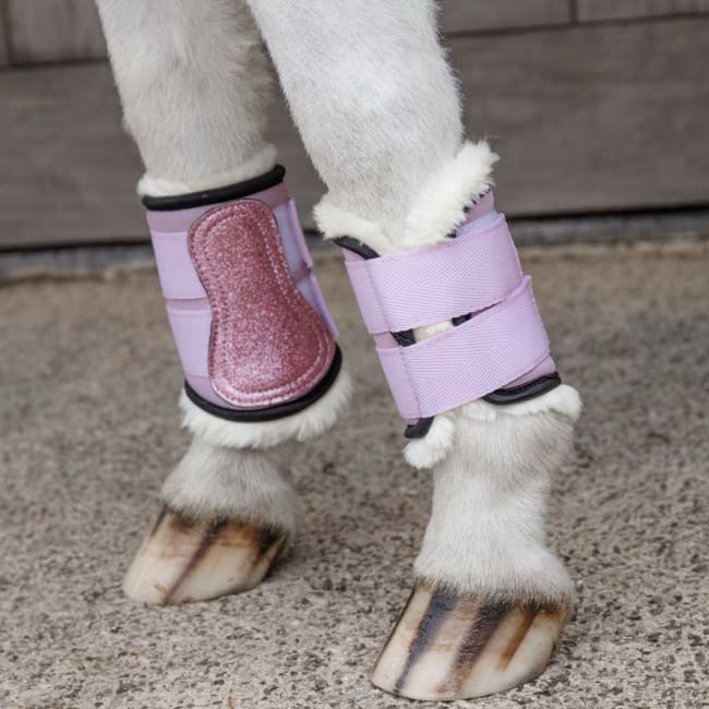 Kentucky Vegan Sheepskin Turnout Boots Unicorn Glitter