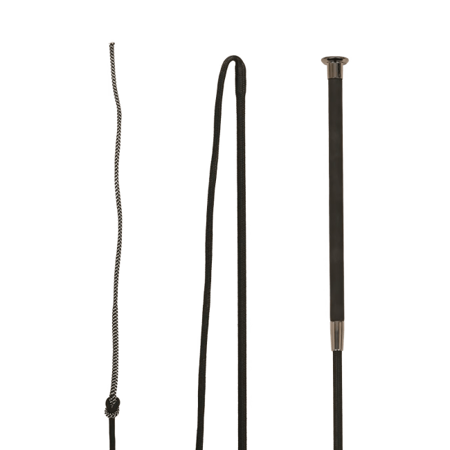 Velari Lunging Whip Control Leather Grip