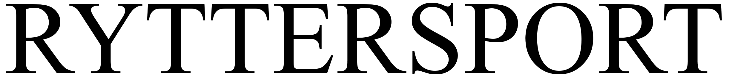 Ryttersport - norsk leverandør av premium produkter til hestesport