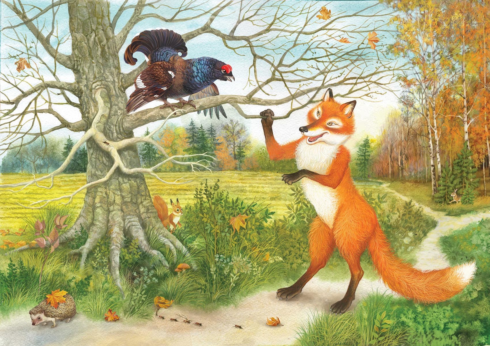 Cock and Fox