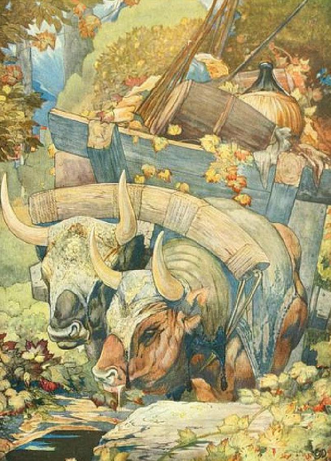 Oxen and the Wheels