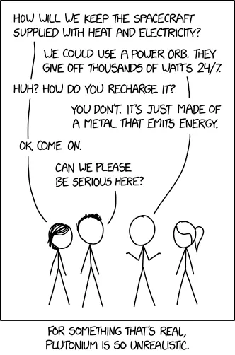 An XKCD comic strip.