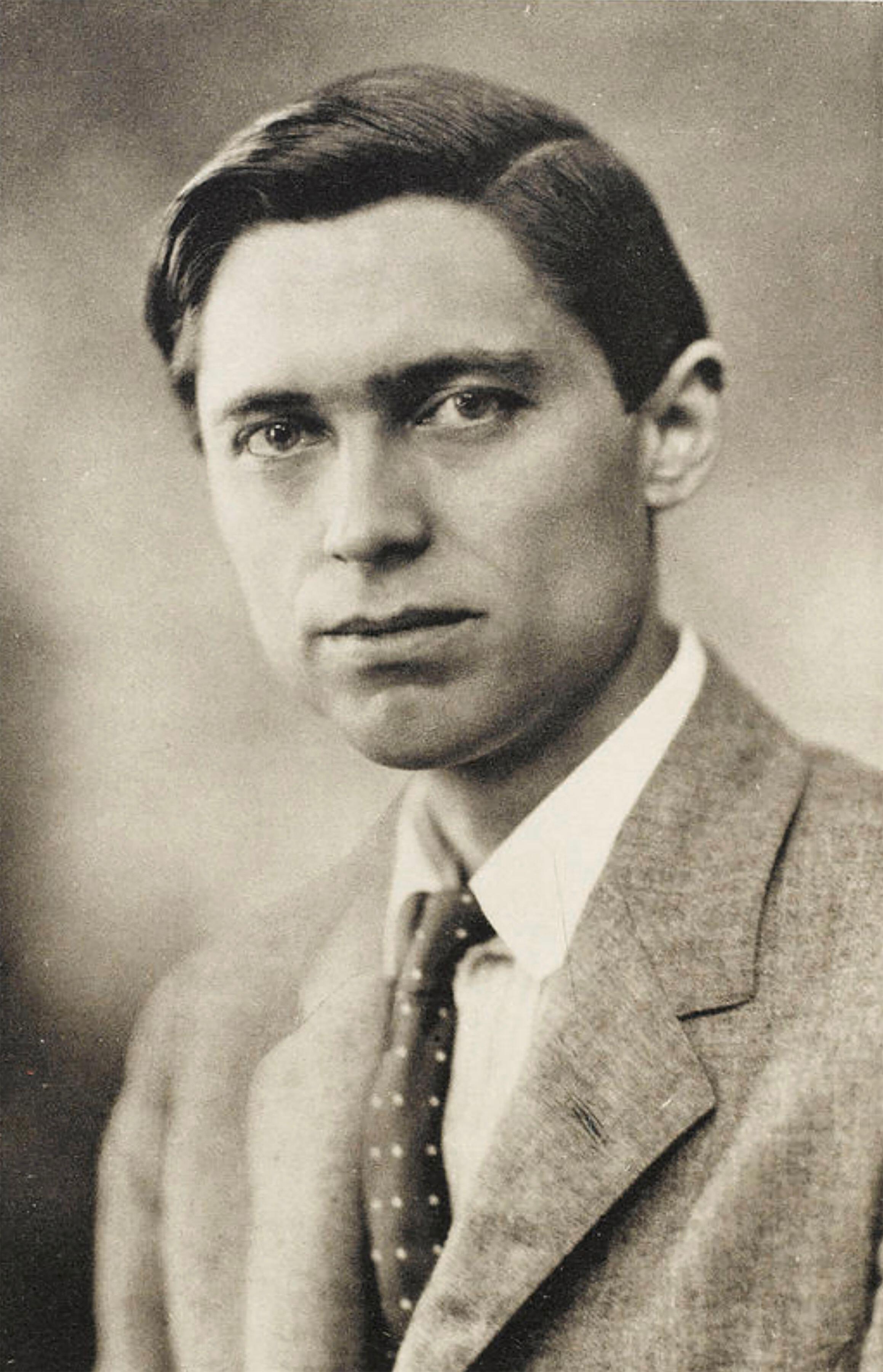 Portrait of Theodor Svedberg.