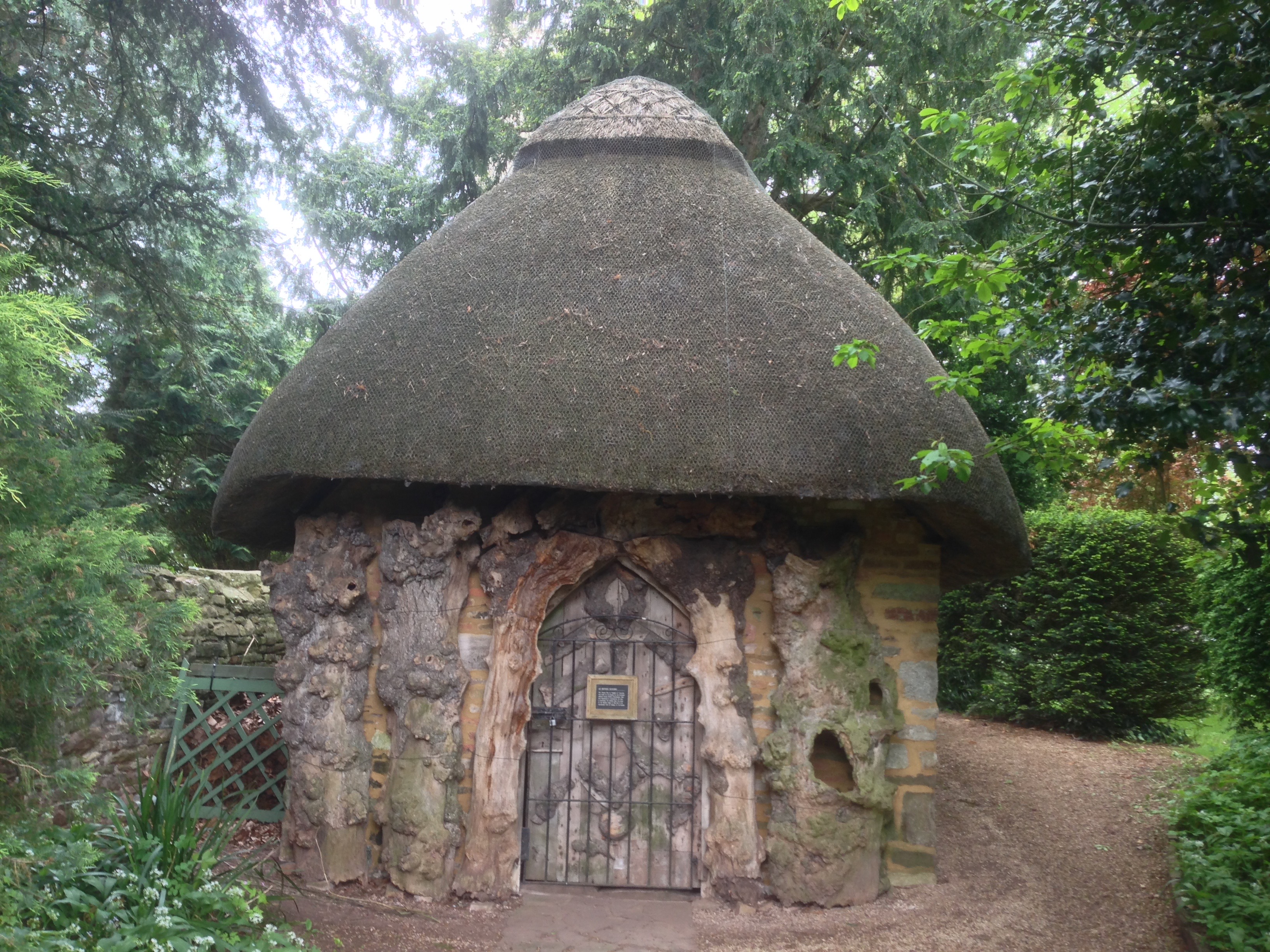 The Temple of Vaccinia, where Edward Jenner offered free vaccinations outside Gloucester, England.
