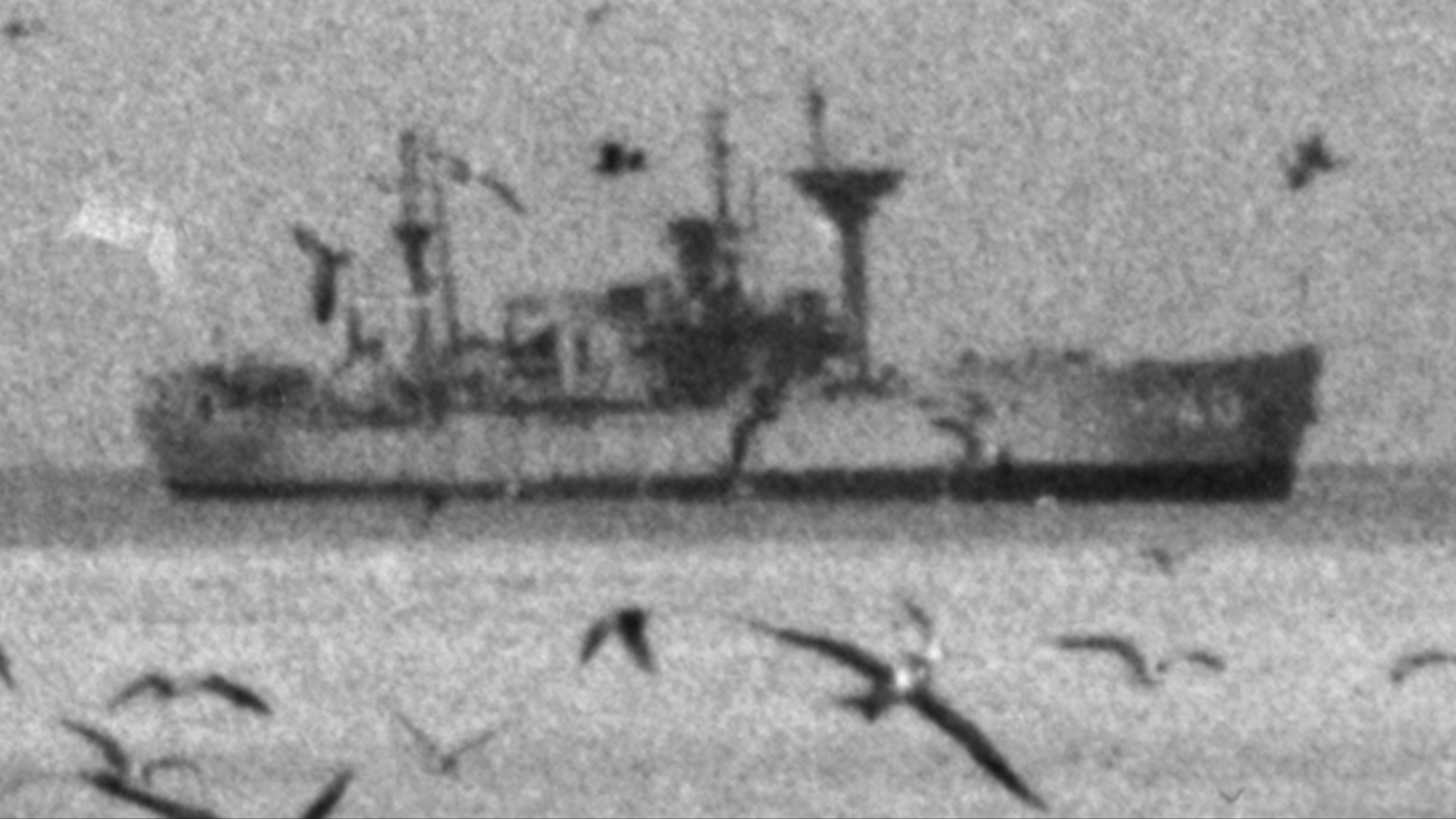 Sand Island during Operation Shady Grove, detail.