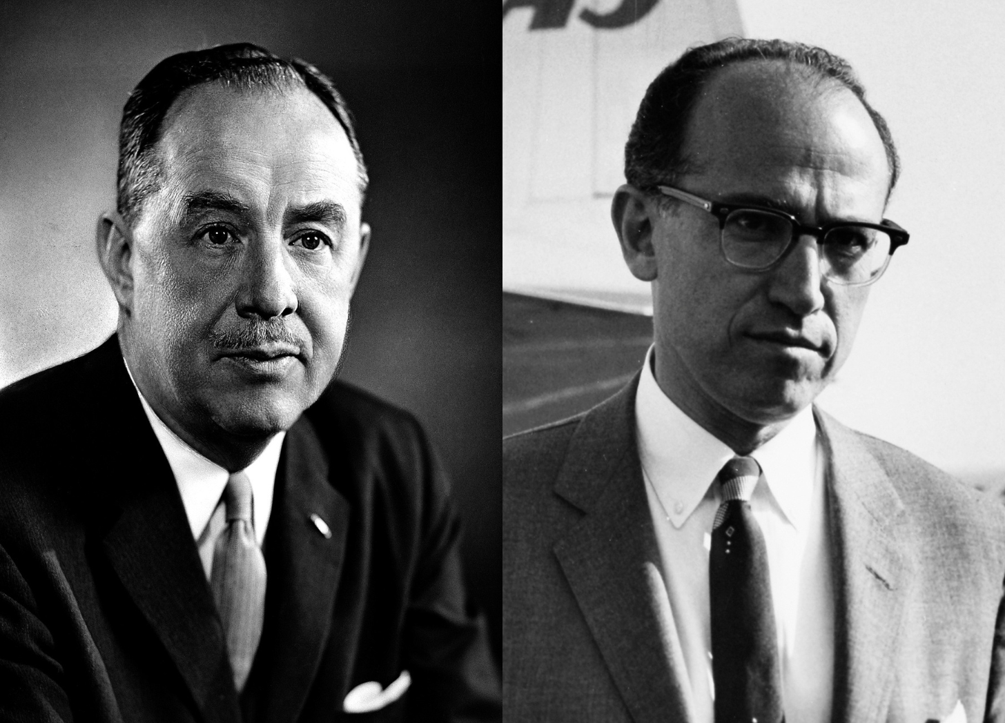 Thomas Francis Jr. and Jonas Salk.