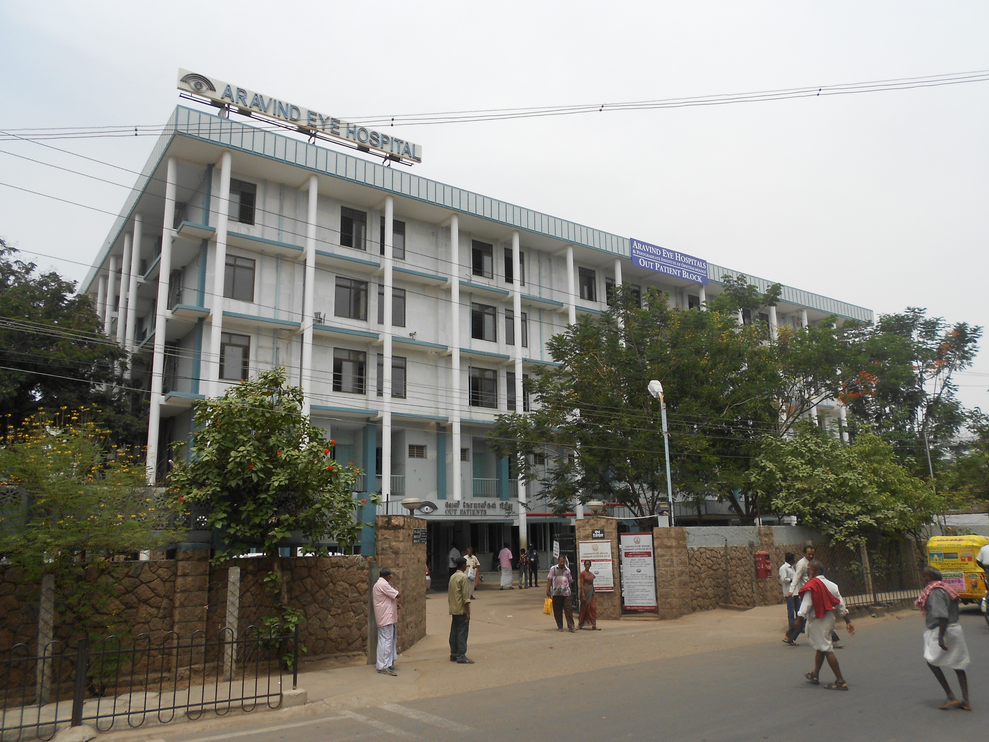 Aravind Eye Hospital, photographed in 2013.