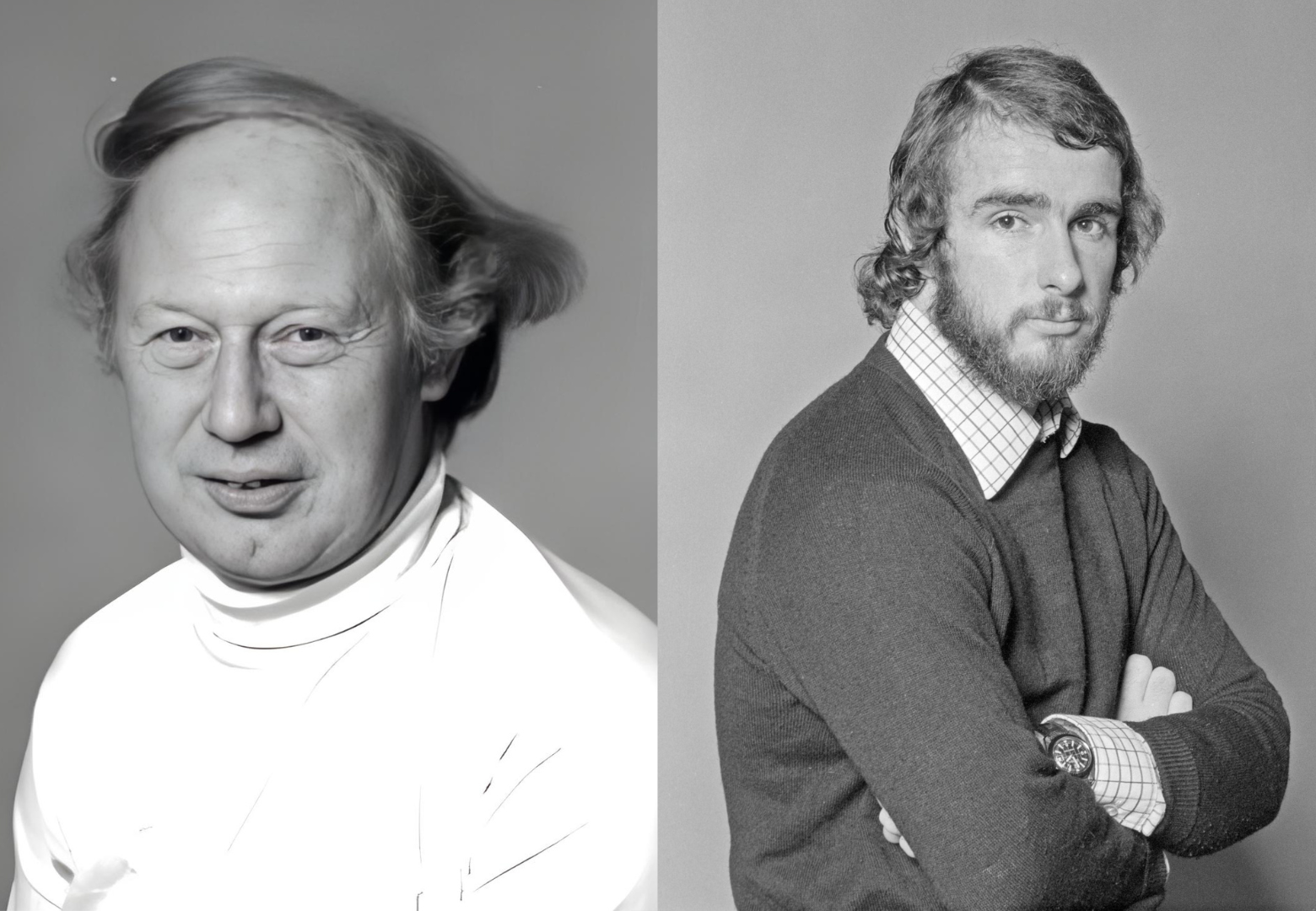 Left: Mike Smith, Right: Rodger Staden