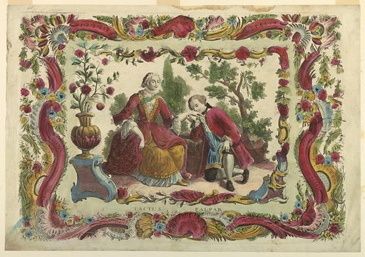 Smell, from a series of plates depicting the Senses