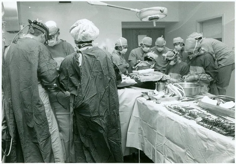 The first pediatric liver transplant at Boston Children’s Hospital.