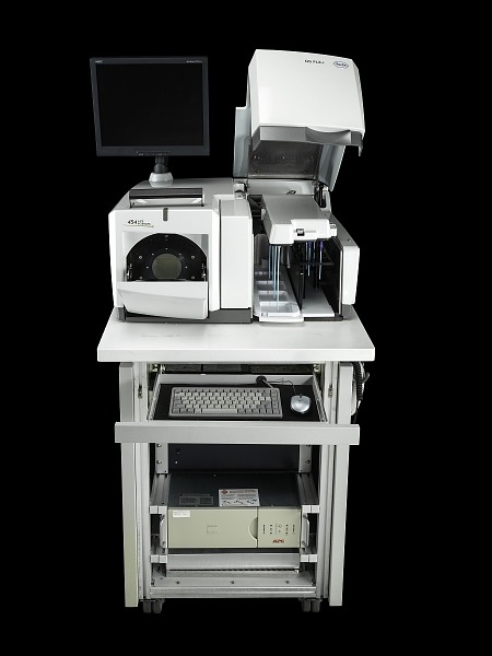 A Life Sciences 454 sequencer