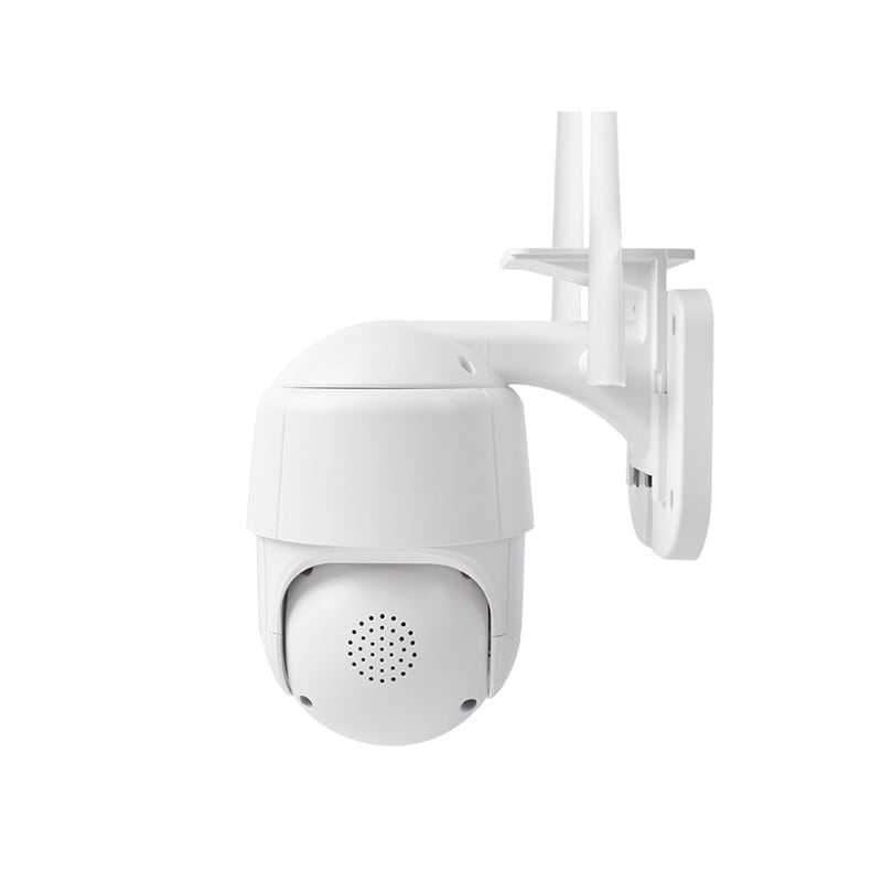 Cámara Para Seguridad 360 Ip Panorámica Para Exteriores Color Blanco — foto 2