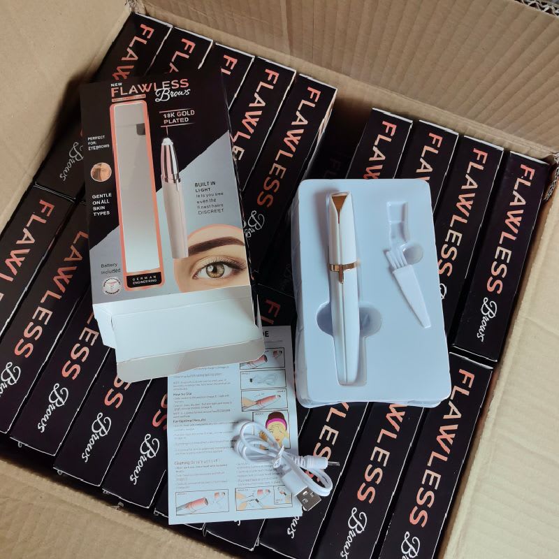 Carga depilador de cejas blanco — foto 5