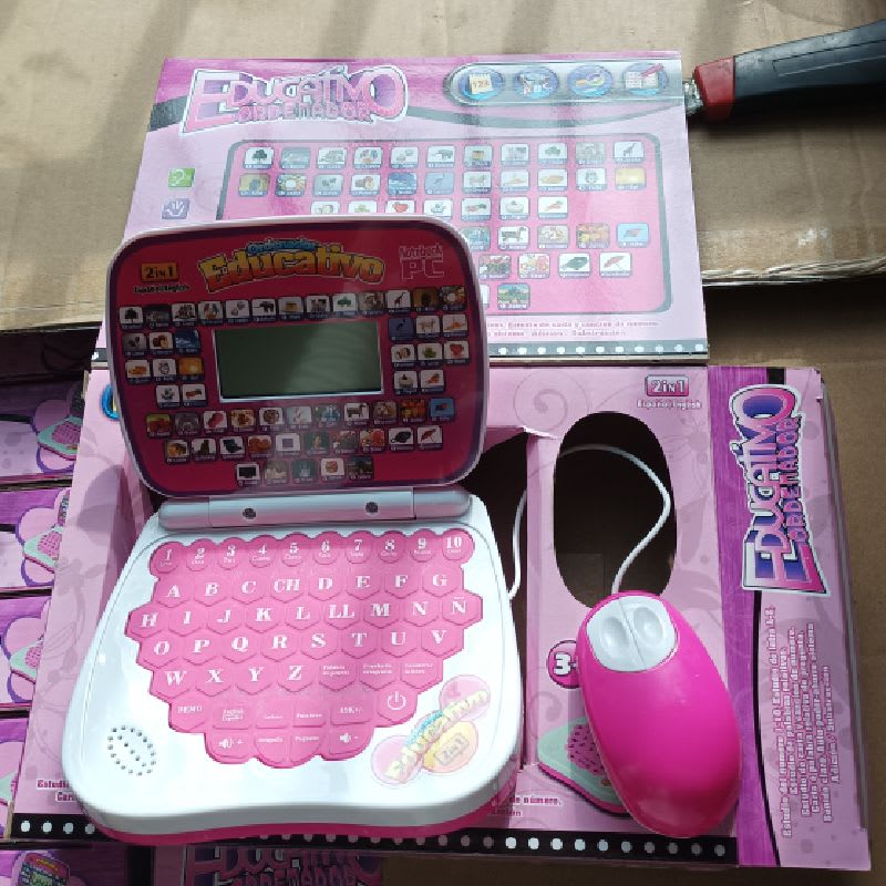 Ordenador Didactico Educativo Para Niños Color Rosa — foto 9