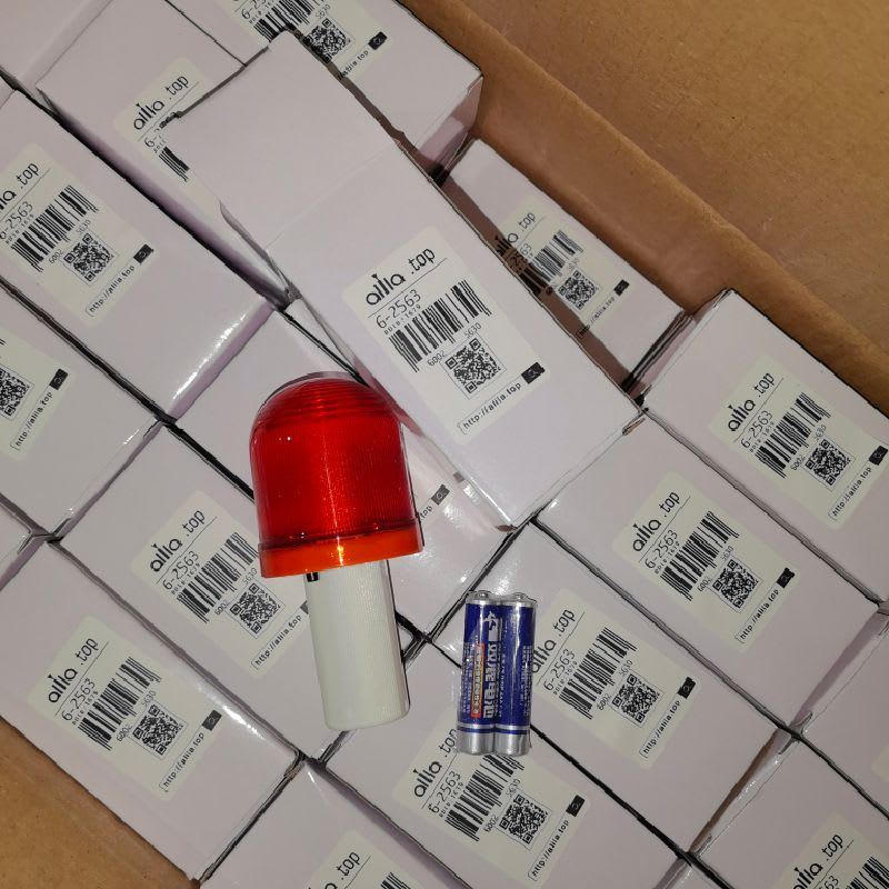 4*2.3*9.2cm Luz Led Cono Seguridad (incluye 2 baterías) 27 — foto 2