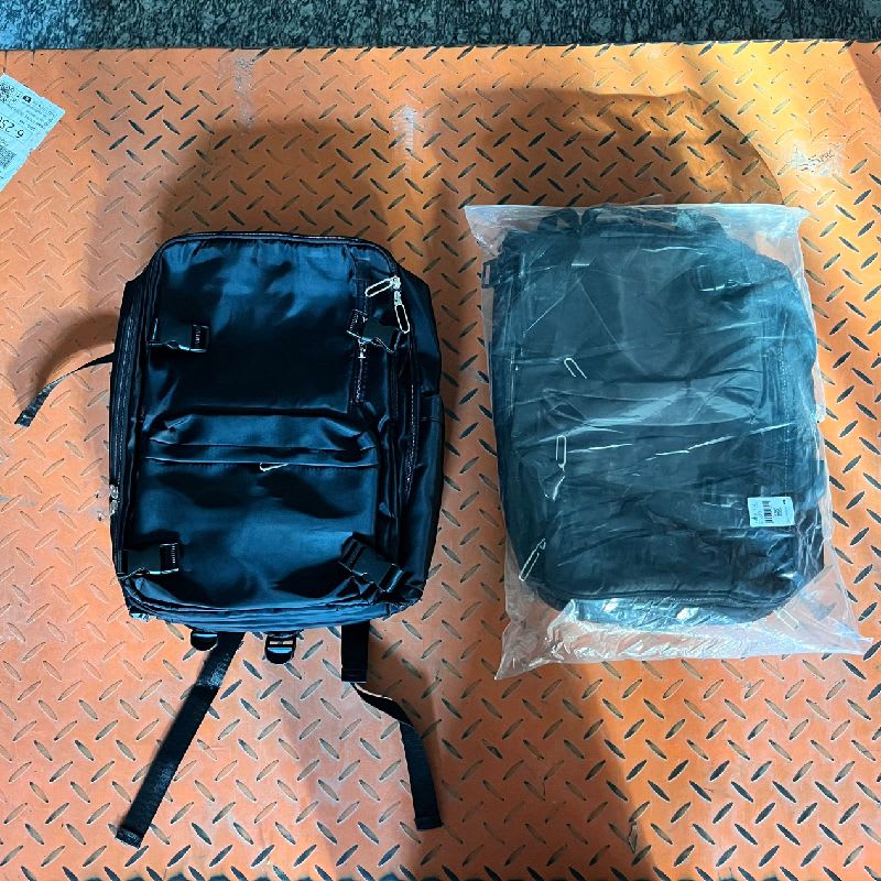 40L negro mochila grande para viajes — foto 5