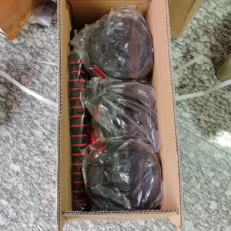 20Kg Mancuernas Ajustables Set De Total Fitnics 2en1 +El rojo — foto 6