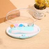 limadora de uñas para bebés con luz LED y baterías AA, de color azul — miniatura 7