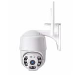 Cámara Para Seguridad 360 Ip Panorámica Para Exteriores Color Blanco — miniatura 1