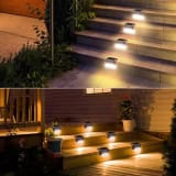 luz solar de escalera 4pcs Luz Cálida — miniatura 3