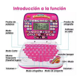 Ordenador Didactico Educativo Para Niños Color Rosa — miniatura 4