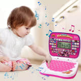 Ordenador Didactico Educativo Para Niños Color Rosa — miniatura 6
