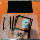 Negro Estante Repisa Extensible Horno Microondas Rack Organizador — miniatura 9
