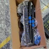 20Kg Mancuernas Ajustables Set De Total Fitnics 2en1 +barra Color Azu — miniatura 6