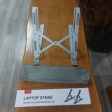 color plateado Soporte plegable de Acero carbono para notebook — miniatura 6