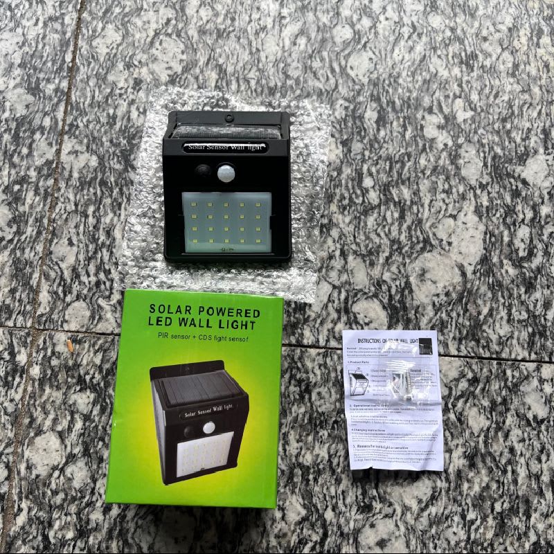 Foco Led Solar 20 Led Con Sensor Movimiento Exterior — foto 5