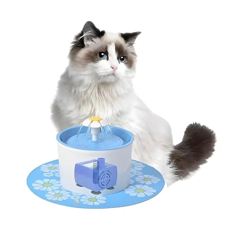 Bomba De Agua Sumergible Para Bebedero De Gatos Usb Y Led — foto 2