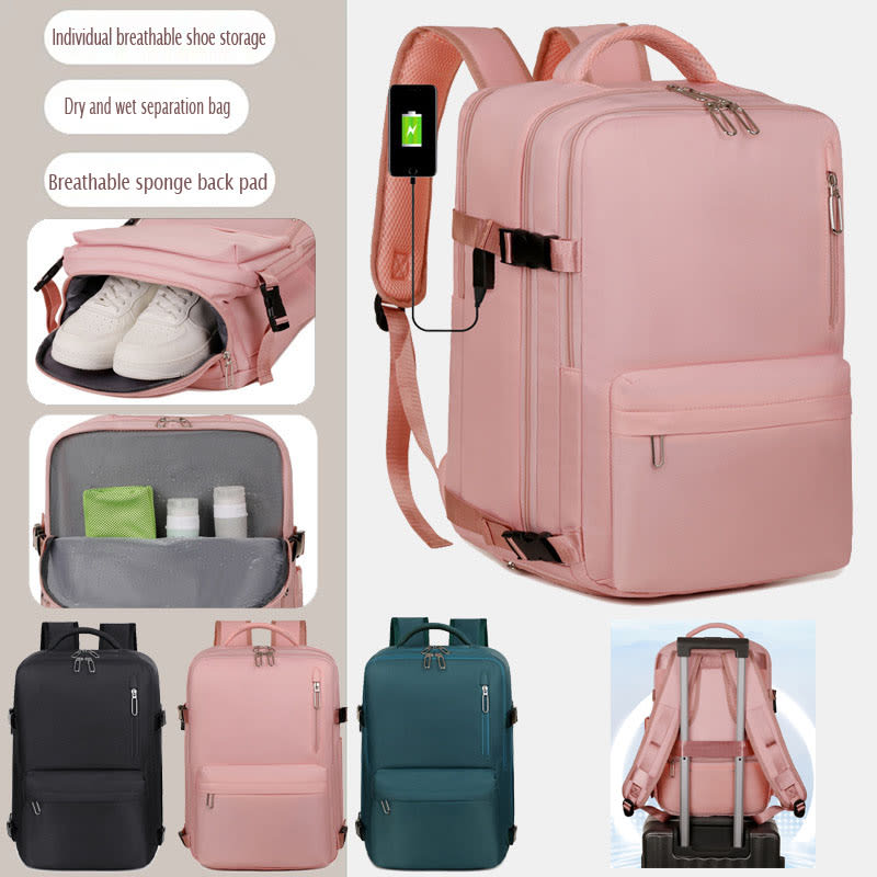 40L rosa mochila grande para viajes — foto 1