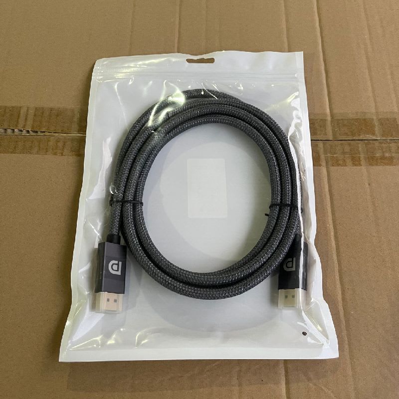 Cable Displayport 8k (8k 60hz / 4k 144hz/ 2k 240hz) V1.4 2mt Linkon 8K2 — foto 6