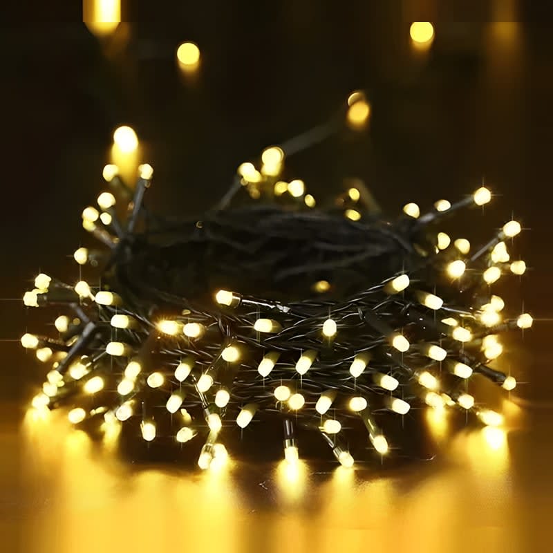 2pcs Total 24m 200 luces Lámparas solares de Navidad — foto 4
