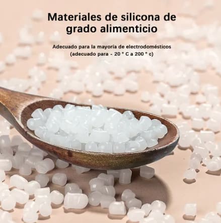 azul Set de 8 cubiertos para bebés de silicona — foto 4