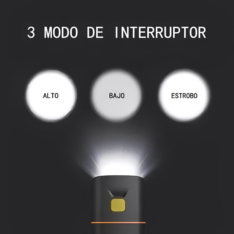 1000ml Lámpara para bicicleta delantera y trasera TK3 recargable impermeable — foto 5